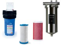 Комплект магистральных фильтров Гейзер 10BB уголь